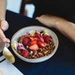 Breakfast, Working, Computer, Table, Healthy breakfast, Working breakfast, Work from Home